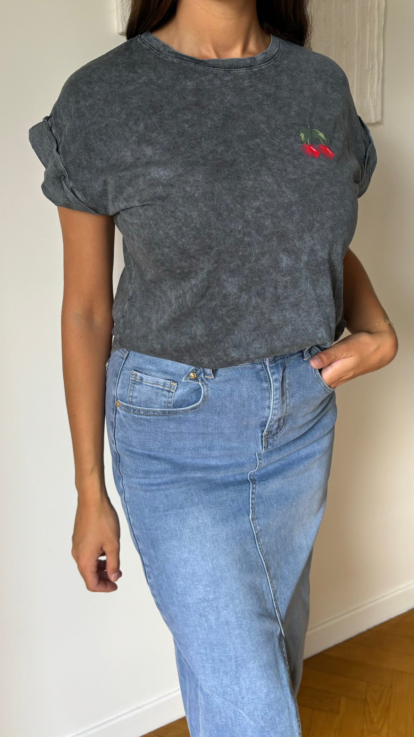 TSHIRT GRIS